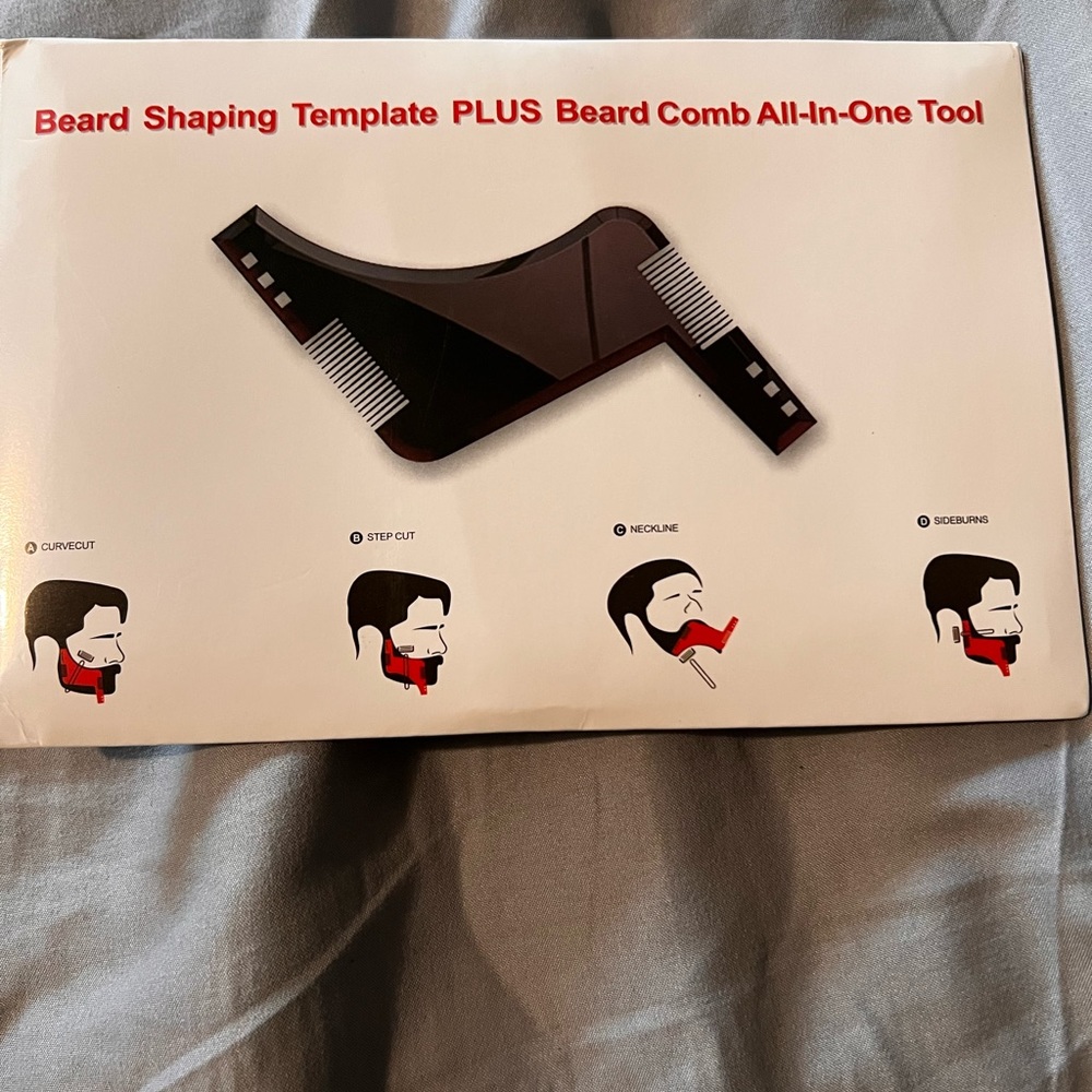 Beard Shaping Template